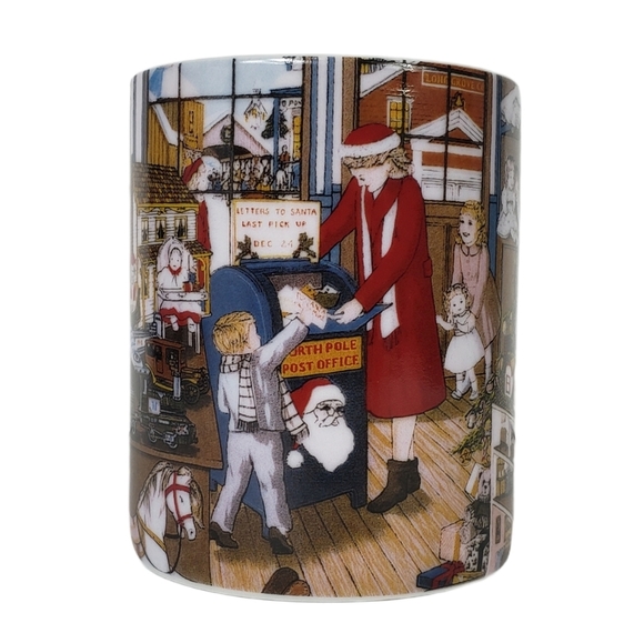 H. Hargrove Letters to Santa Christmas Mug Cup - Picture 1 of 6